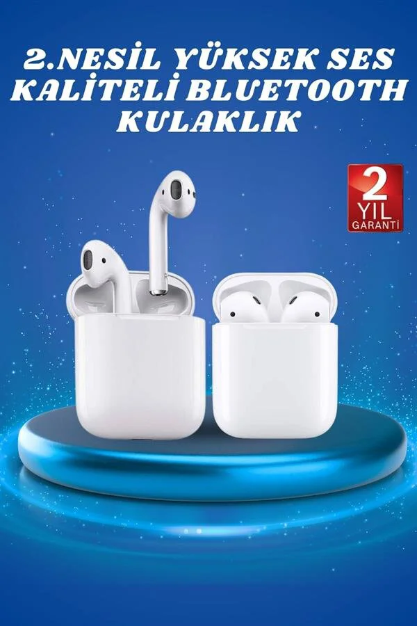 2.Nesil TWS Bluetooth Kulaklık - Dokunmatik Kontrol ve Yüksek Ses Kalitesi