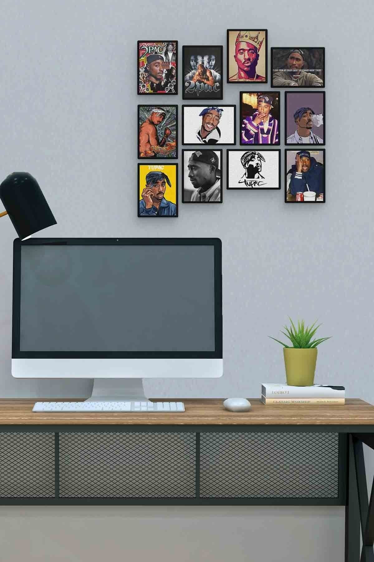 2pac 12 Parça Mdf (ahşap) Tablo Ofis Boyu 