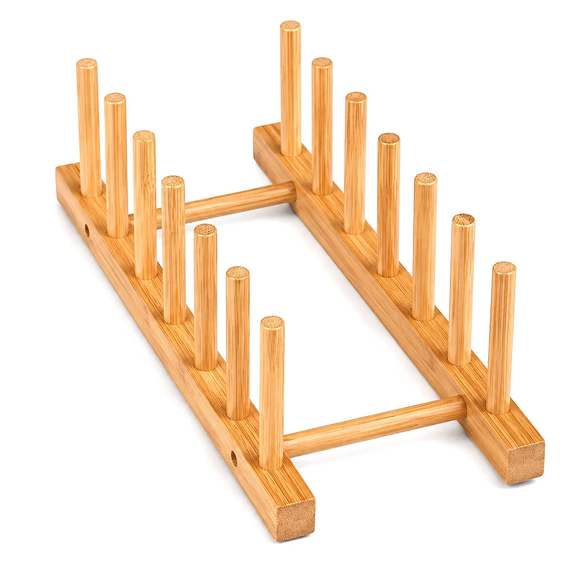 2PCS Bambu - Ahşap Tezgah Üstü Tabaklık - Bulaşıklık 2PCS Bambu - Ahşap Tezgah Üstü Tabaklık - Bulaşıklık