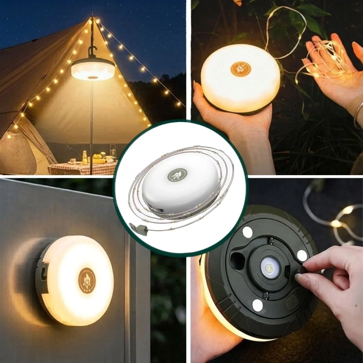 2’si 1 Arada 5 Farklı Işık Modlu Gün Işığı Şarjlı Kamp Lambası Ve Makaralı 10 Metre Peri Led Işık – Su Geçirmez Mıknatıslı Aydınlatma Feneri Bx40 Fiyatı, Yorumları ve Özellikleri