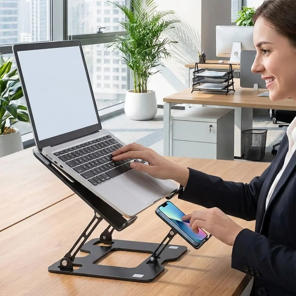 2’si 1 Arada Laptop ve Telefon Standı – AlüMetal Ayarlanabilir,Katlanabilir,Ergonomik Yükseltici 2’si 1 Arada Laptop ve Telefon Standı – AlüMetal Ayarlanabilir,Katlanabilir,Ergonomik Yükseltici Fiyatı, Yorumları ve Özellikleri