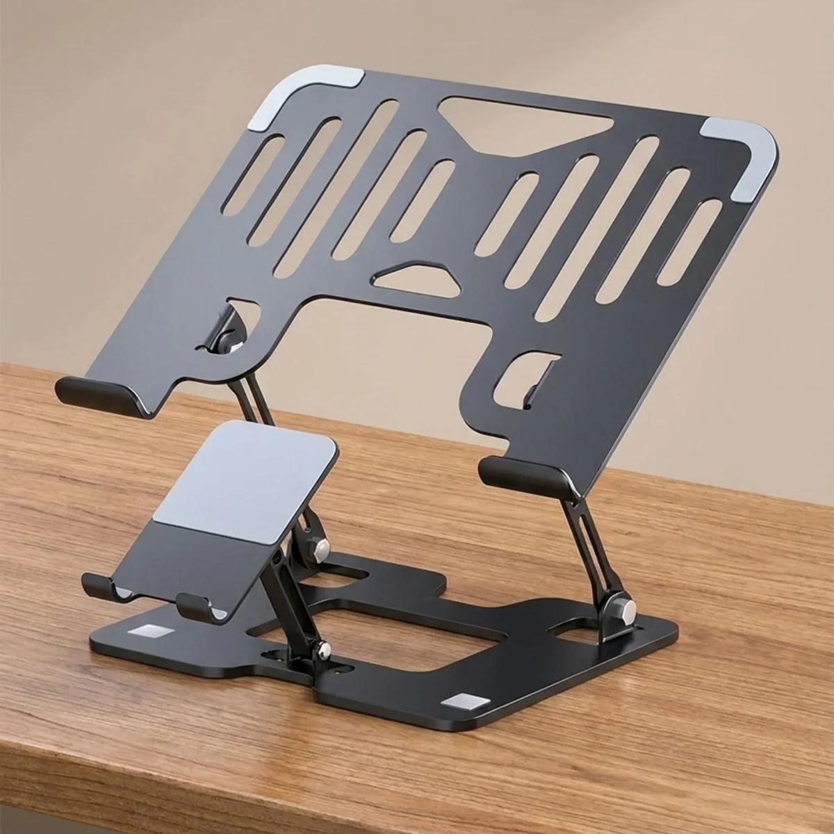 2’si 1 Arada Laptop ve Telefon Standı – AlüMetal Ayarlanabilir,Katlanabilir,Ergonomik Yükseltici 2’si 1 Arada Laptop ve Telefon Standı – AlüMetal Ayarlanabilir,Katlanabilir,Ergonomik Yükseltici Fiyatı, Yorumları ve Özellikleri