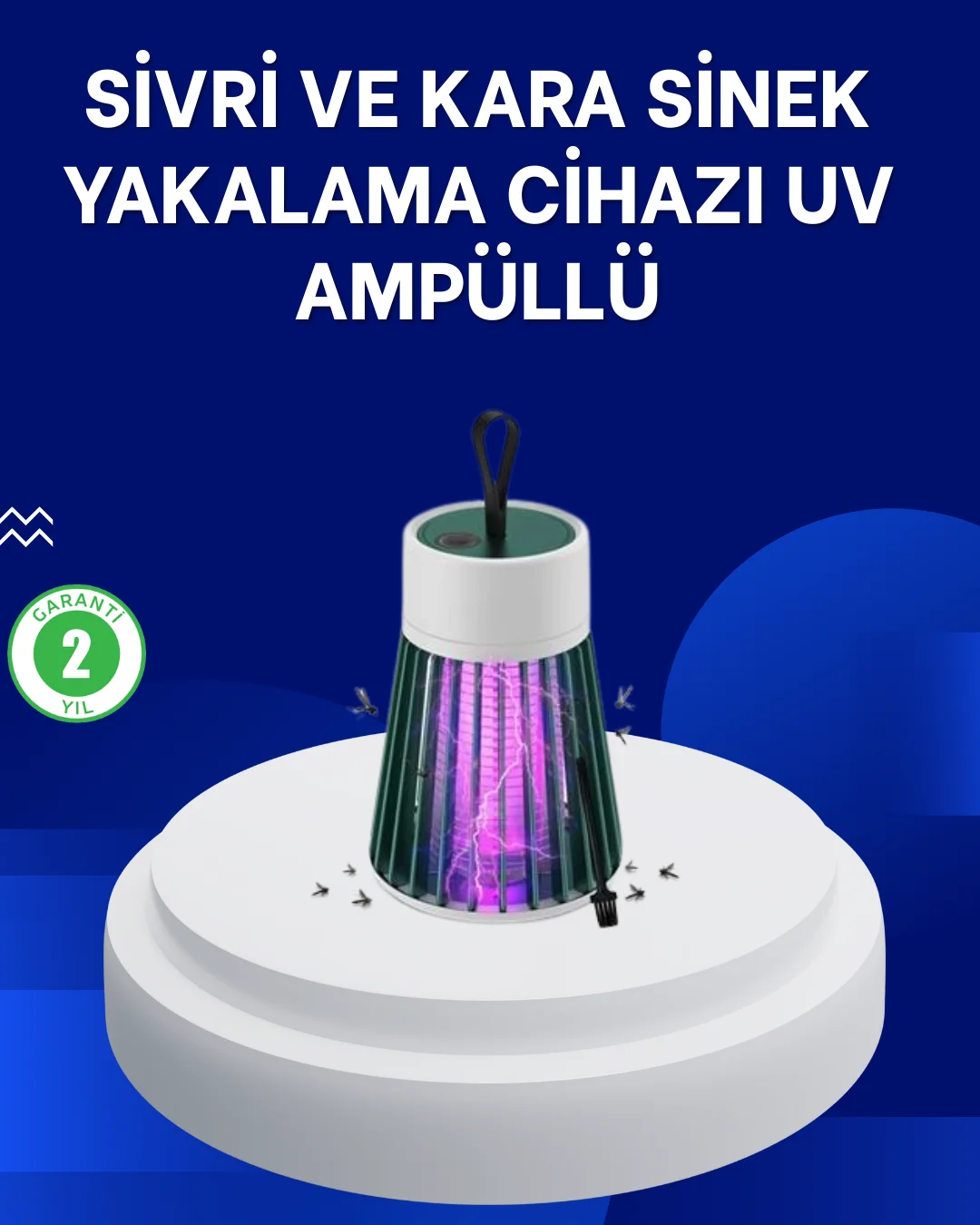 2’si 1 Arada LED Işıklı Elektrikli Böcek Öldürücü 2’si 1 Arada LED Işıklı Elektrikli Böcek Öldürücü