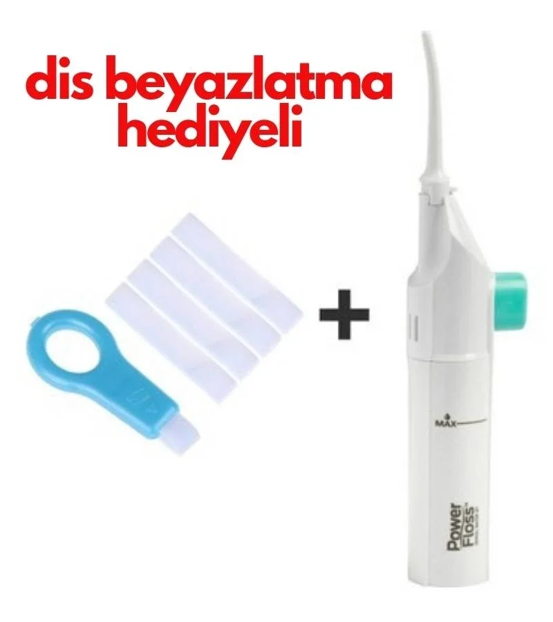 2'si 1 Arada Mekanik Diş ve Ağız Temizleme &amp; Diş Beyazlatma Seti | Power Floss Fiyatı, Yorumları ve Özellikleri