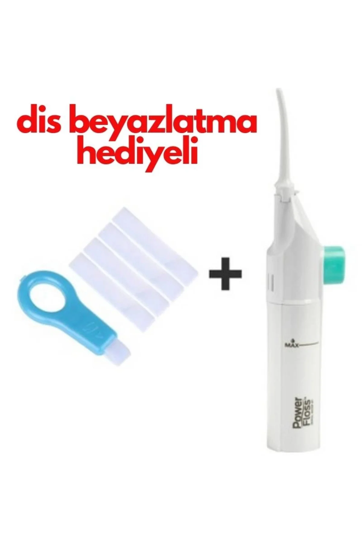 2'si 1 Arada Mekanik Diş Ve Ağız Temizleme & Diş Beyazlatma Seti 