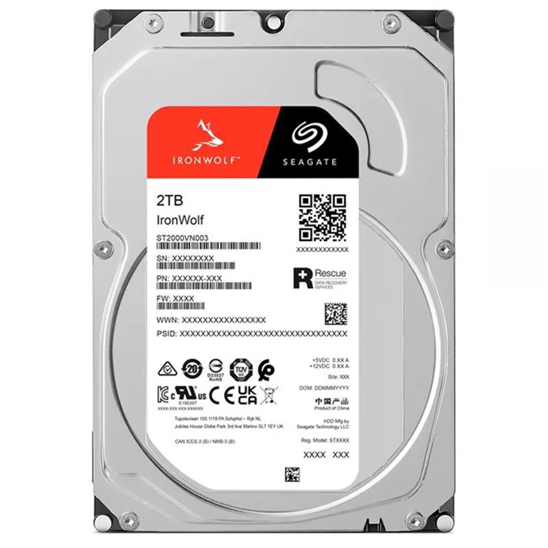 2TB 3.5 SATA3 NAS HDD – IronWolf 5400RPM 256MB Önbellek ile Uyumlu Fiyatı, Yorumları ve Özellikleri