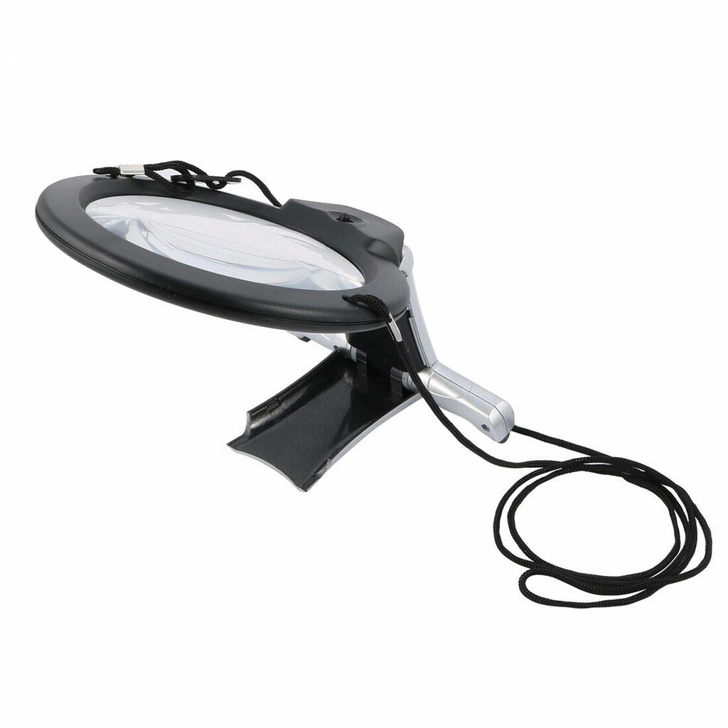 Just Cheap Store 2X 6X Led Eller Serbest,Boyun Asili,Dikiş,Okuma İçin En Uygun Büy