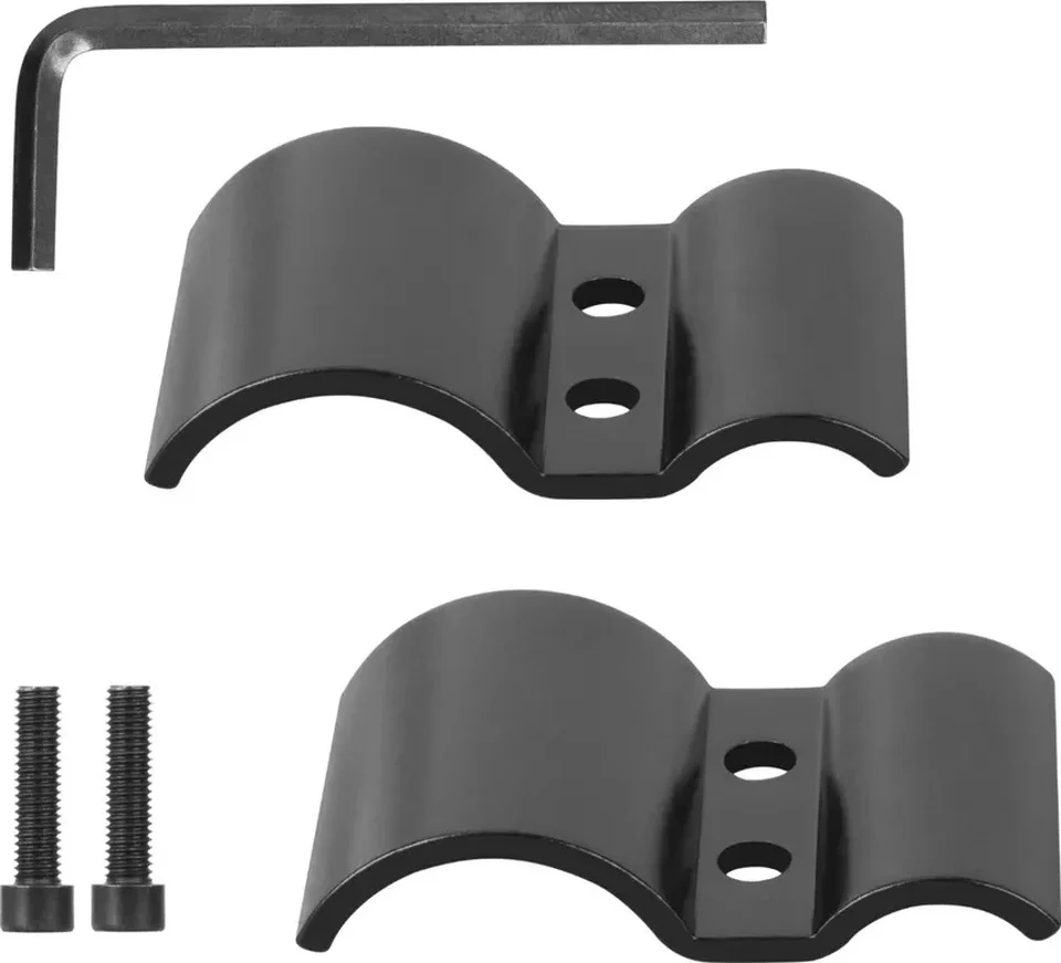 2x10mm 31mm Namlu Montaj Klip Taktik El Feneri Torch Sight Lazer Kapsam Kelepçe Lisinya Diğer