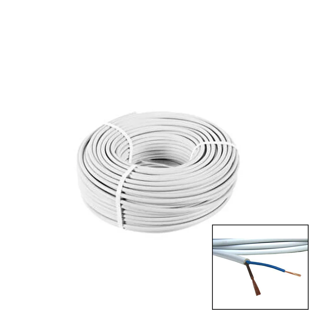 2x1.5MM TTR KABLO 100MT CCA KABLO H05 W-F 2x1.5MM TTR KABLO 100MT CCA KABLO H05 W-F