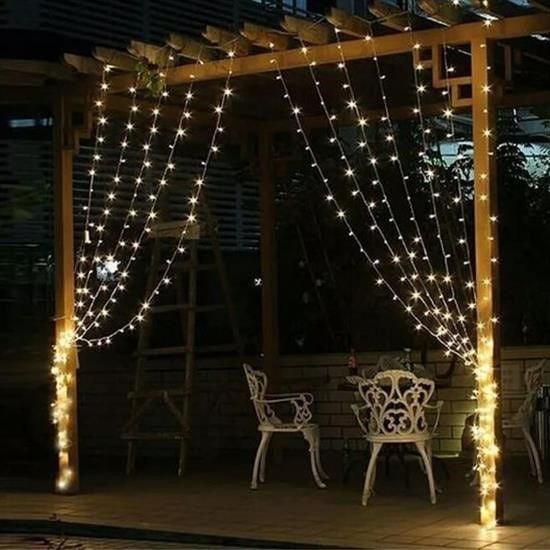2x2 Metre 320 Led 8 Fonskiyonlu Dekoratif Led Günışığı Perde 2x2 Metre 320 Led 8 Fonskiyonlu Dekoratif Led Günışığı Perde