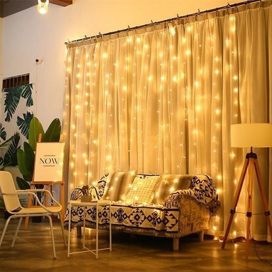 2x2 Metre 320 Led 8 Fonskiyonlu Dekoratif Led Günışığı Perde 2x2 Metre 320 Led 8 Fonskiyonlu Dekoratif Led Günışığı Perde