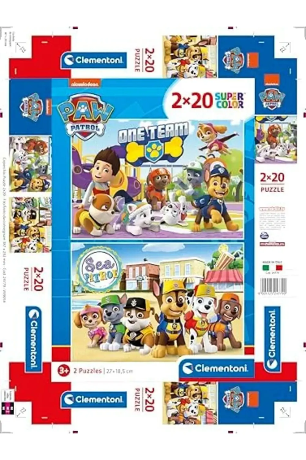 - 2x20 Parça Puzzle - Paw Patrol 1185222