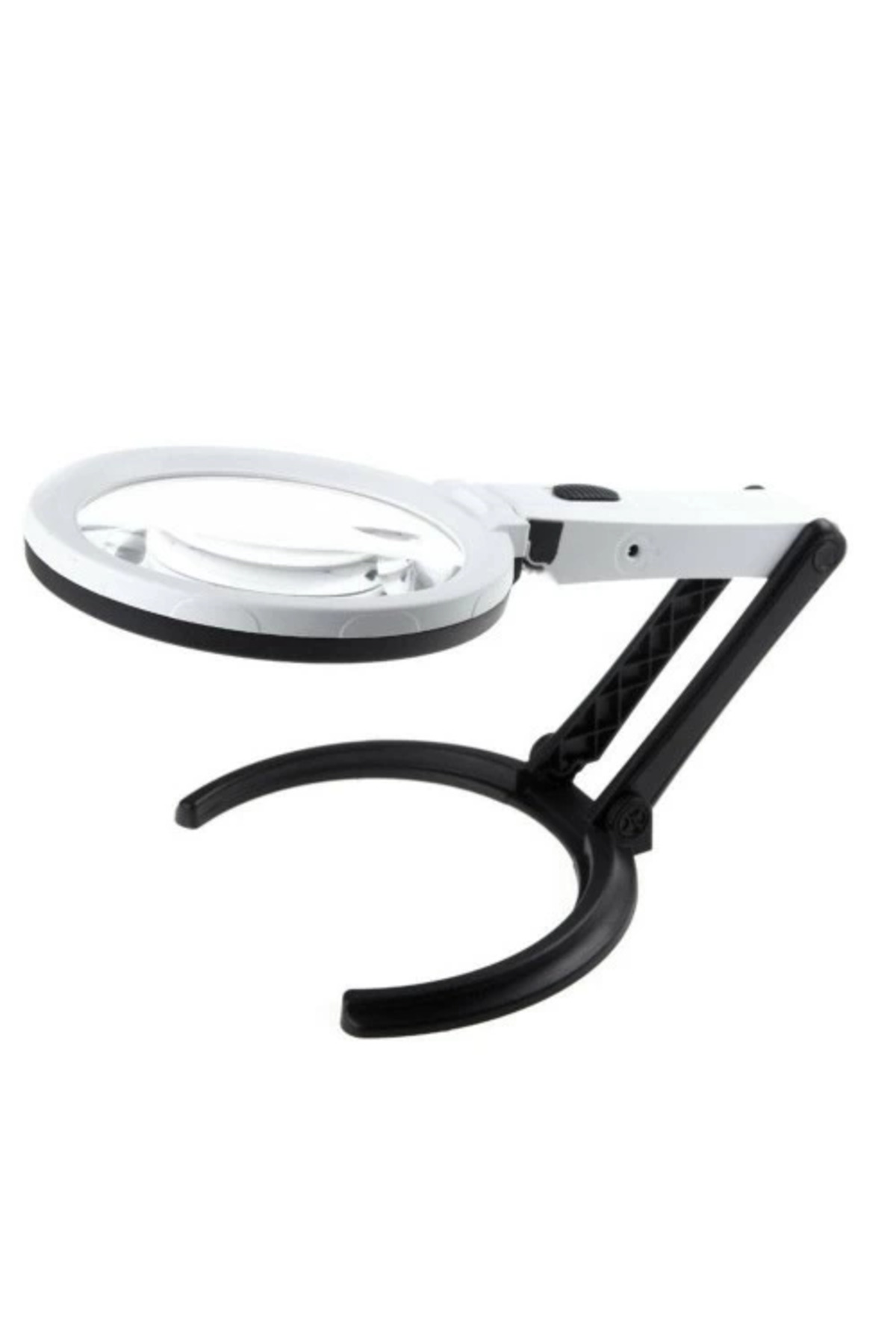 2x5x120mm 10 Ledli Masaüstü Büyüteç