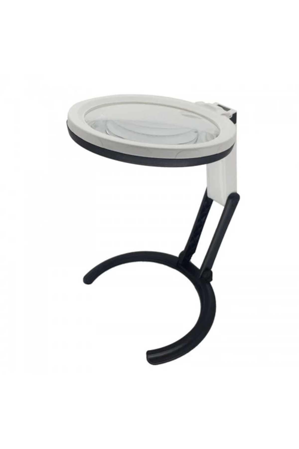 2x5x120mm 10 Ledli Masaüstü Büyüteç