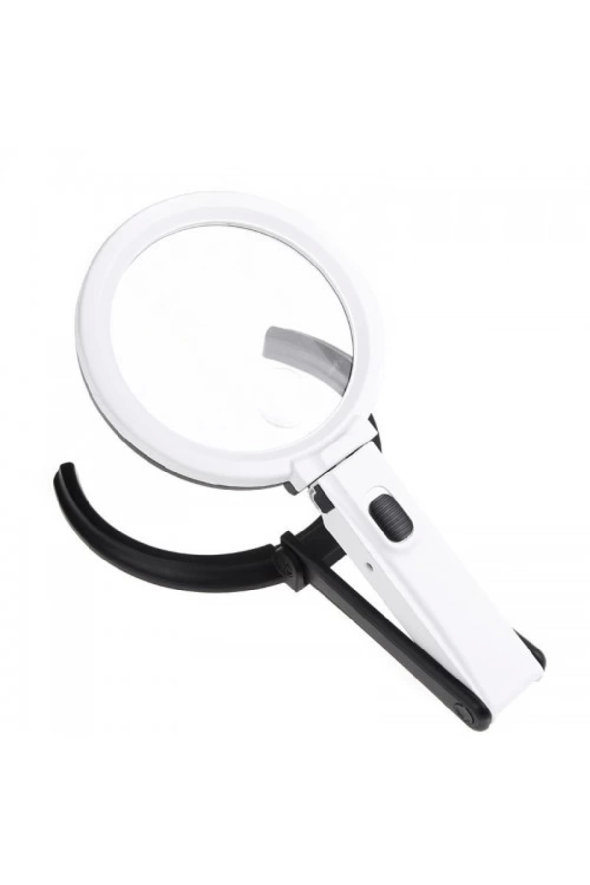 2x5x120mm 10 Ledli Masaüstü Büyüteç