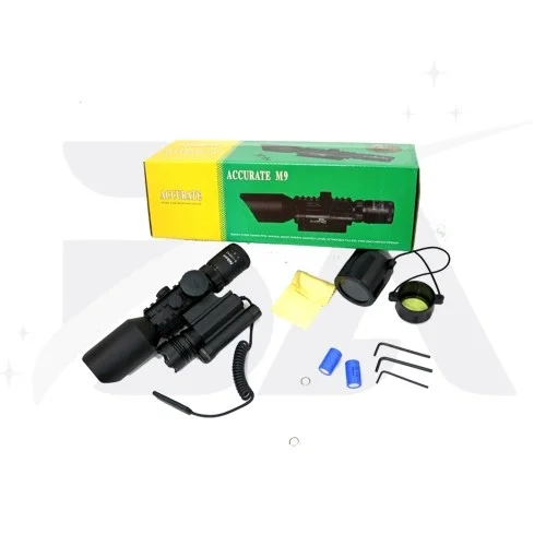 3-10x42 Zoomlu Av Dürbünü Lazer Zenon Fenerli M9 3-10x42 Zoomlu Av Dürbünü Lazer Zenon Fenerli M9