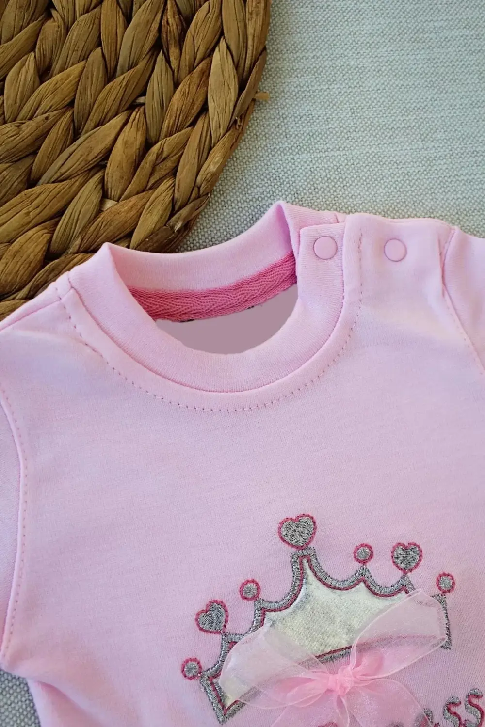 3-6 6-9 9-12 Ay Full Star Nakışlı Şapkalı Uzun Kollu Sweat 3lü Er