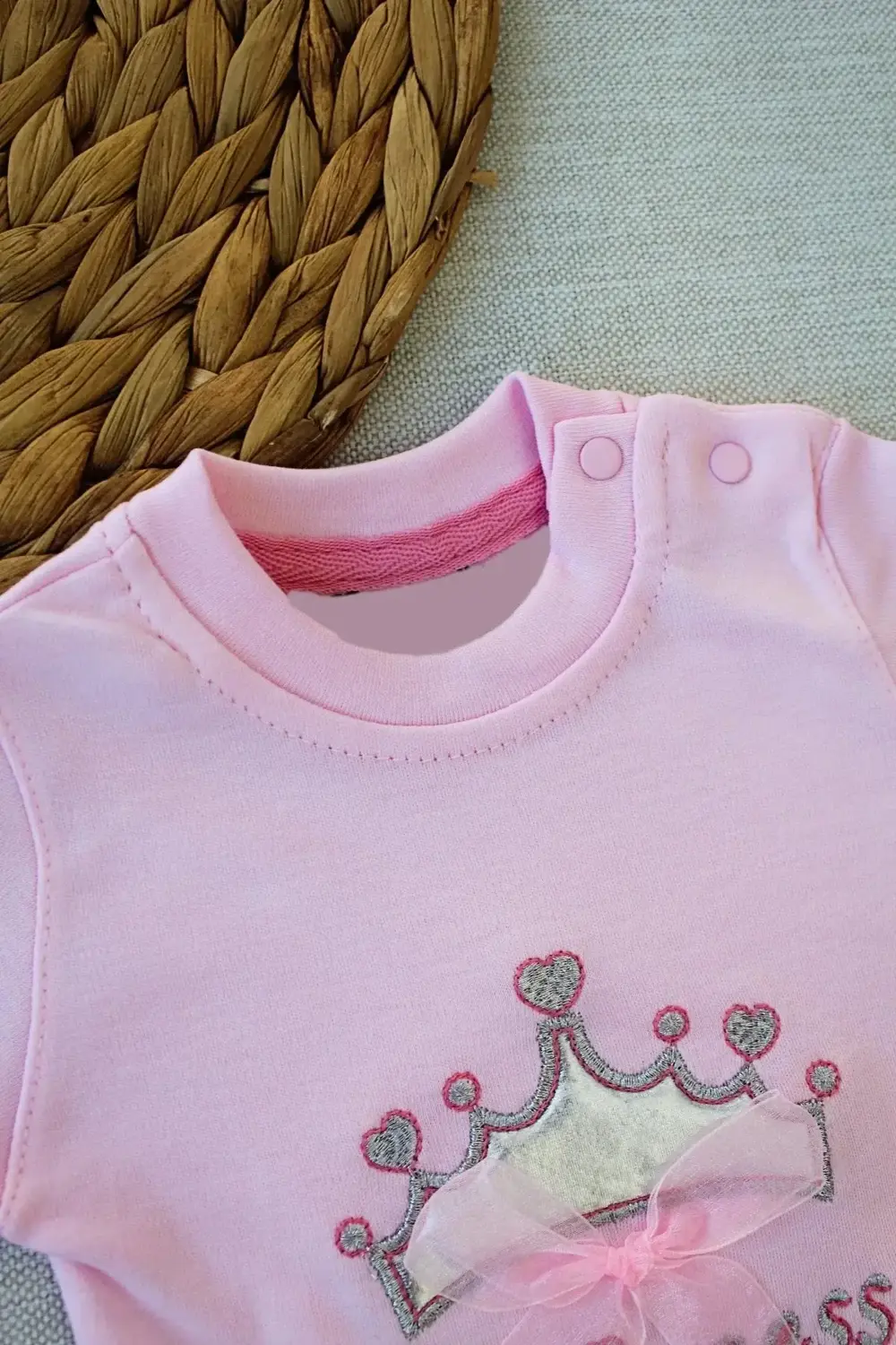 3-6 6-9 9-12 Ay Full Star Nakışlı Şapkalı Uzun Kollu Sweat 3lü Er