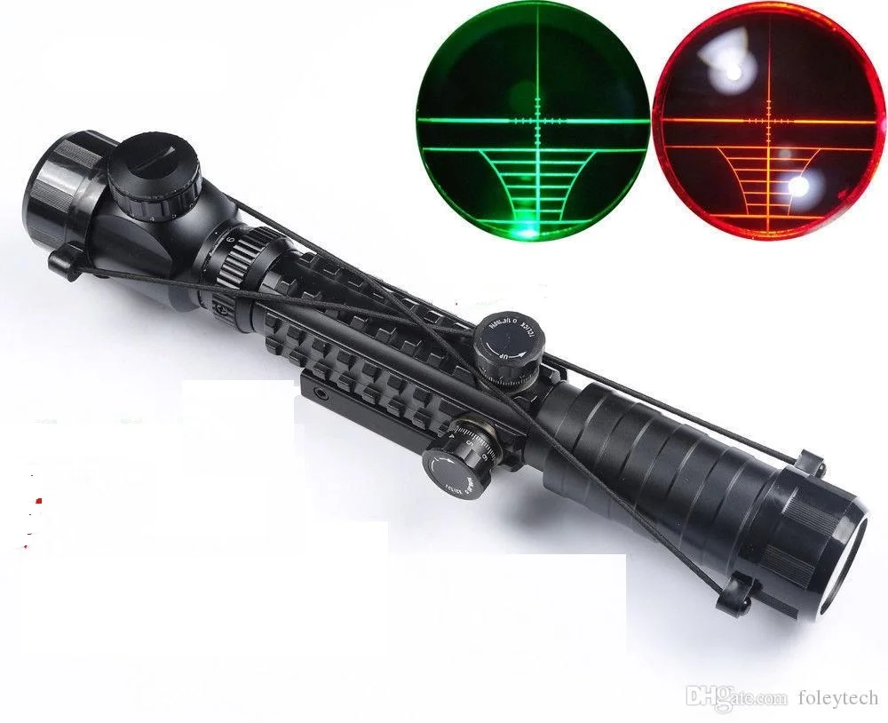 3-9x32 Eg Spike Zoomlu Av Dürbünü Çift Işık Kaynaklı