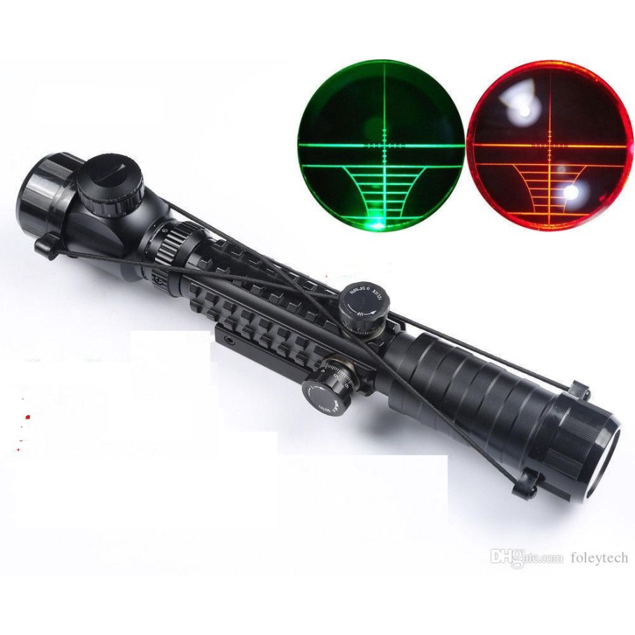 3-9X32 Eg  Spike  Zoomlu Av Tüfeği Dürbünü Tüfek Çift Işık Kaynak