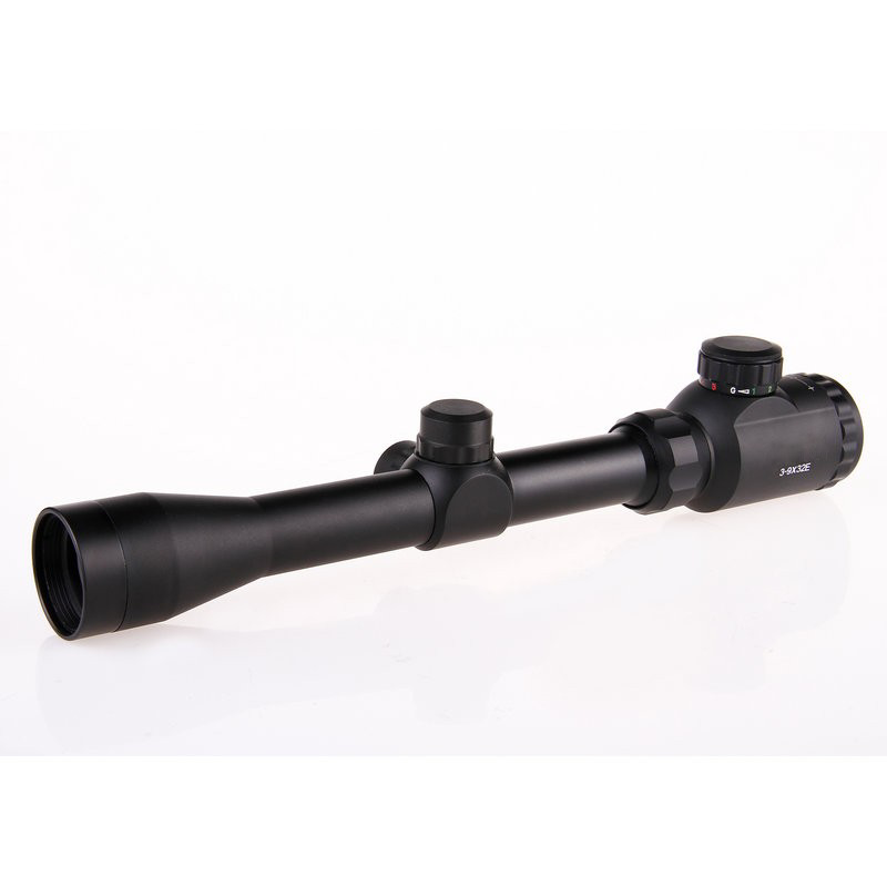 3-9X32E Spike  Zoomlu Av Tüfeği Dürbünü Tüfek Çift Işık Kaynaklı 