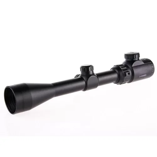 3-9x40 Zoomlu Çıft Işıklı Av Tüfeği Dürbünü  Montaj Kelepçeli ( L