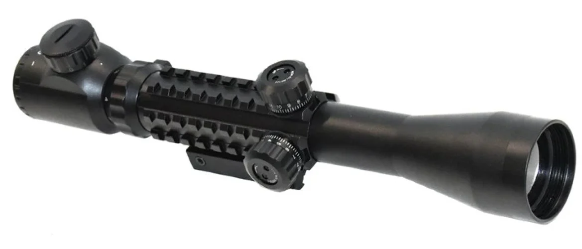 3-9x40 Zoomlu Keskin Nişancı  Dürbünü Kızaklı