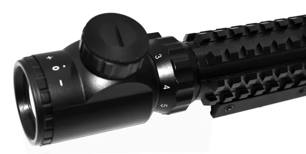 3-9x40 Zoomlu Keskin Nişancı  Dürbünü Kızaklı