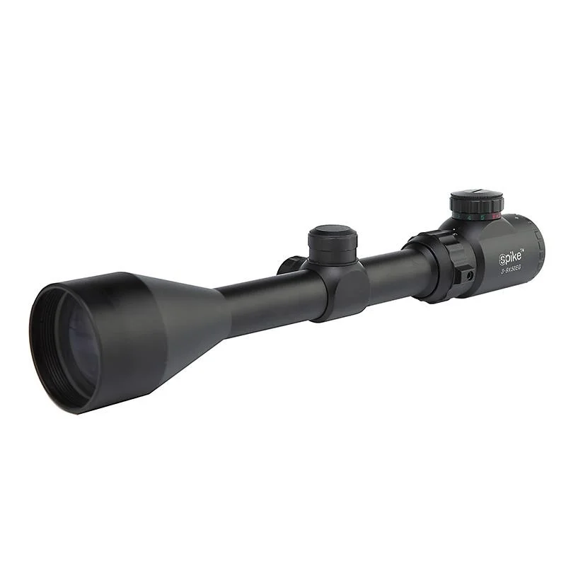 3-9x50 Zoomlu Keskin Nişancı Av Dürbünü Kırmızı, Yeşil Işık Çelik