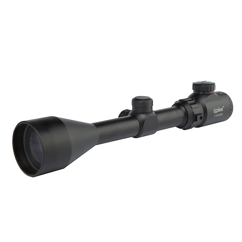 3-9x50 Zoomlu Keskin Nişancı  Dürbünü Kırmızı, Yeşil Işık Çelik Gövde