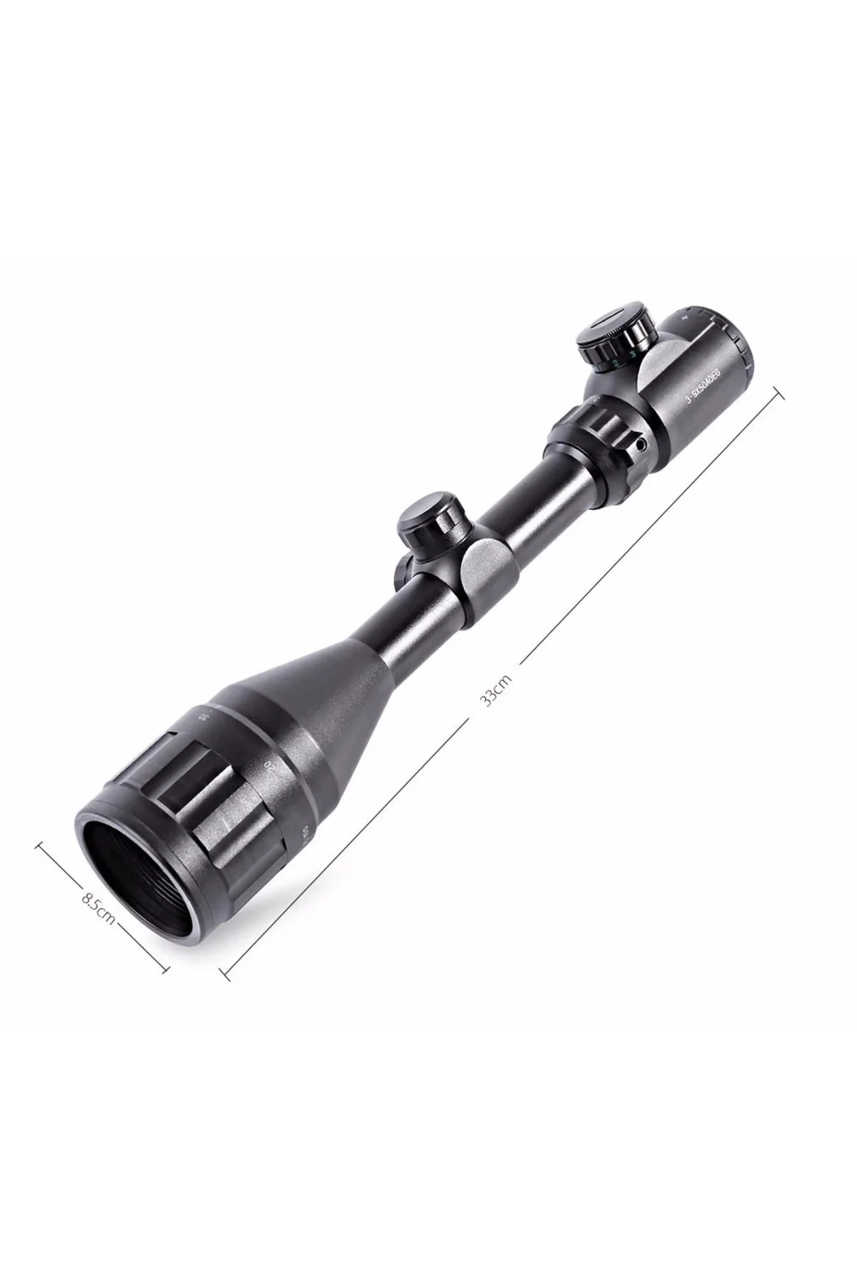 3-9x50aoeg çıft ışıklı Retikül Optik Görüş Kapsamlı Zoomlu Dürbün