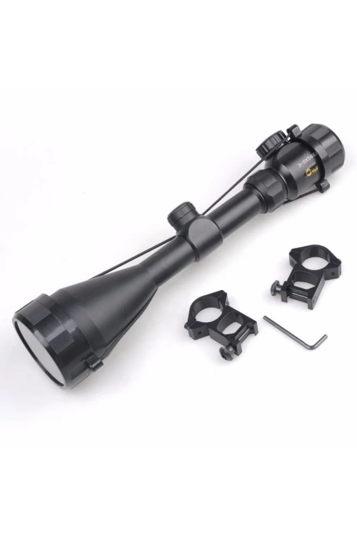 3-9x56eg Dürbünü Çift Işık Kırmızı,yeşil Kaynaklı Zoomlu