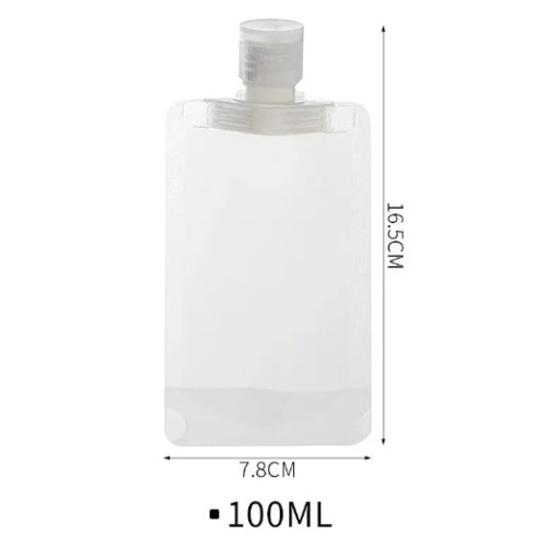 3 Adet 100ml Krem Şampuan Kabı Tekrar Kullanılabilir Set TdrTR