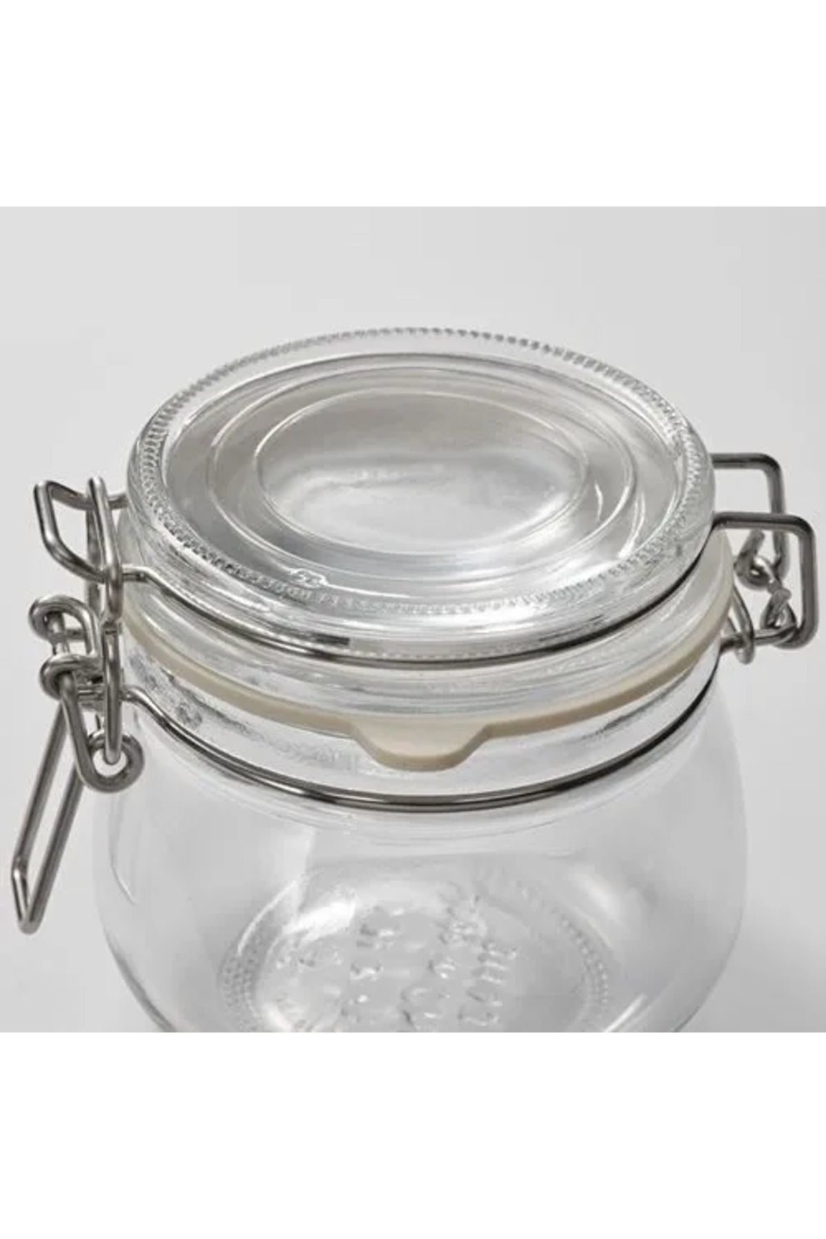 İkea 3 Adet 13 Cl Kapakli Cam Kavanoz