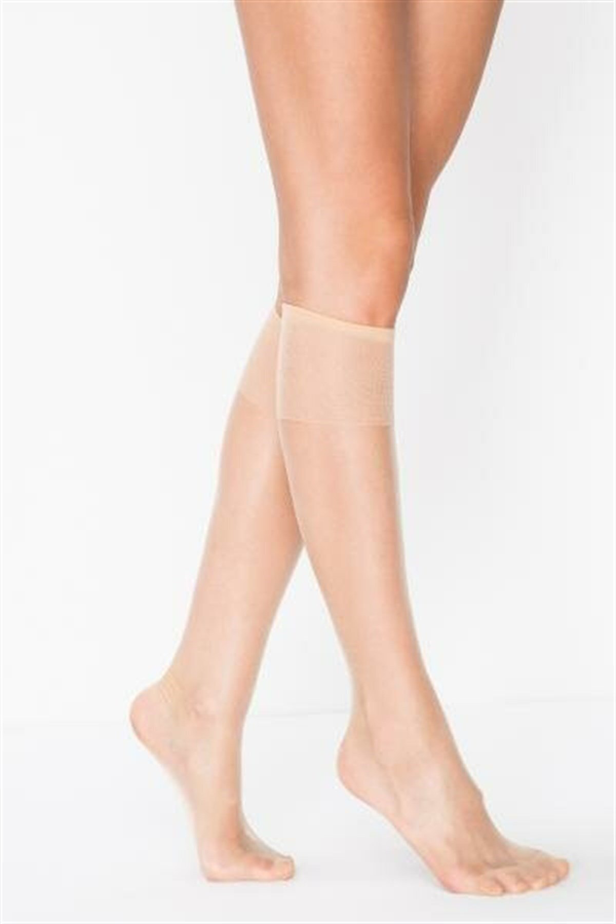 3 Adet Açık Ten Rengi Süper Pantolon Çorabı