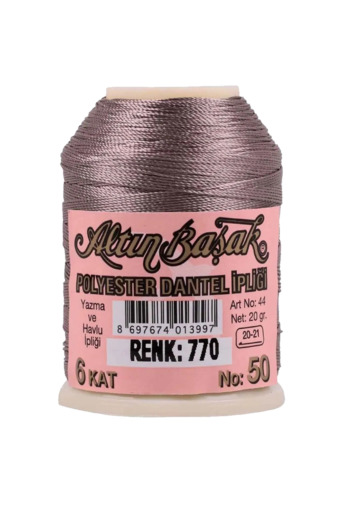 3 Adet Altınbaşak Oya ve Dantel İpi 20 gr - No: 672 - 604 - 770