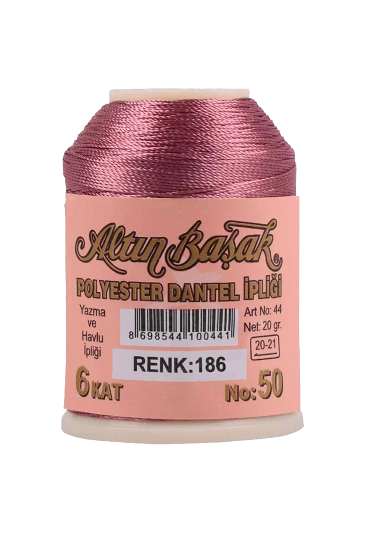 3 Adet Altınbaşak Oya ve Dantel İpi 20 gr - No: 500 - 186 - 028