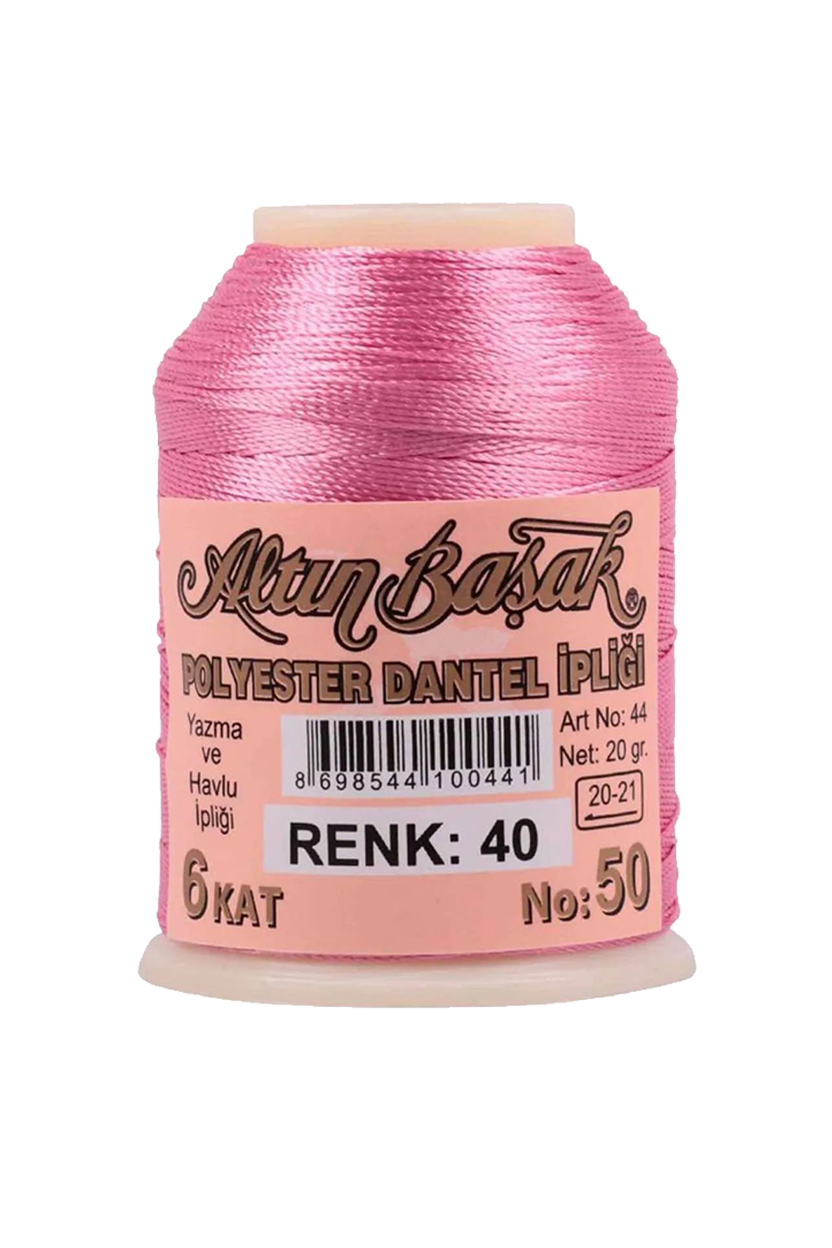 3 Adet Altınbaşak Oya ve Dantel İpi 20 gr - No: 347 - 040 - 505