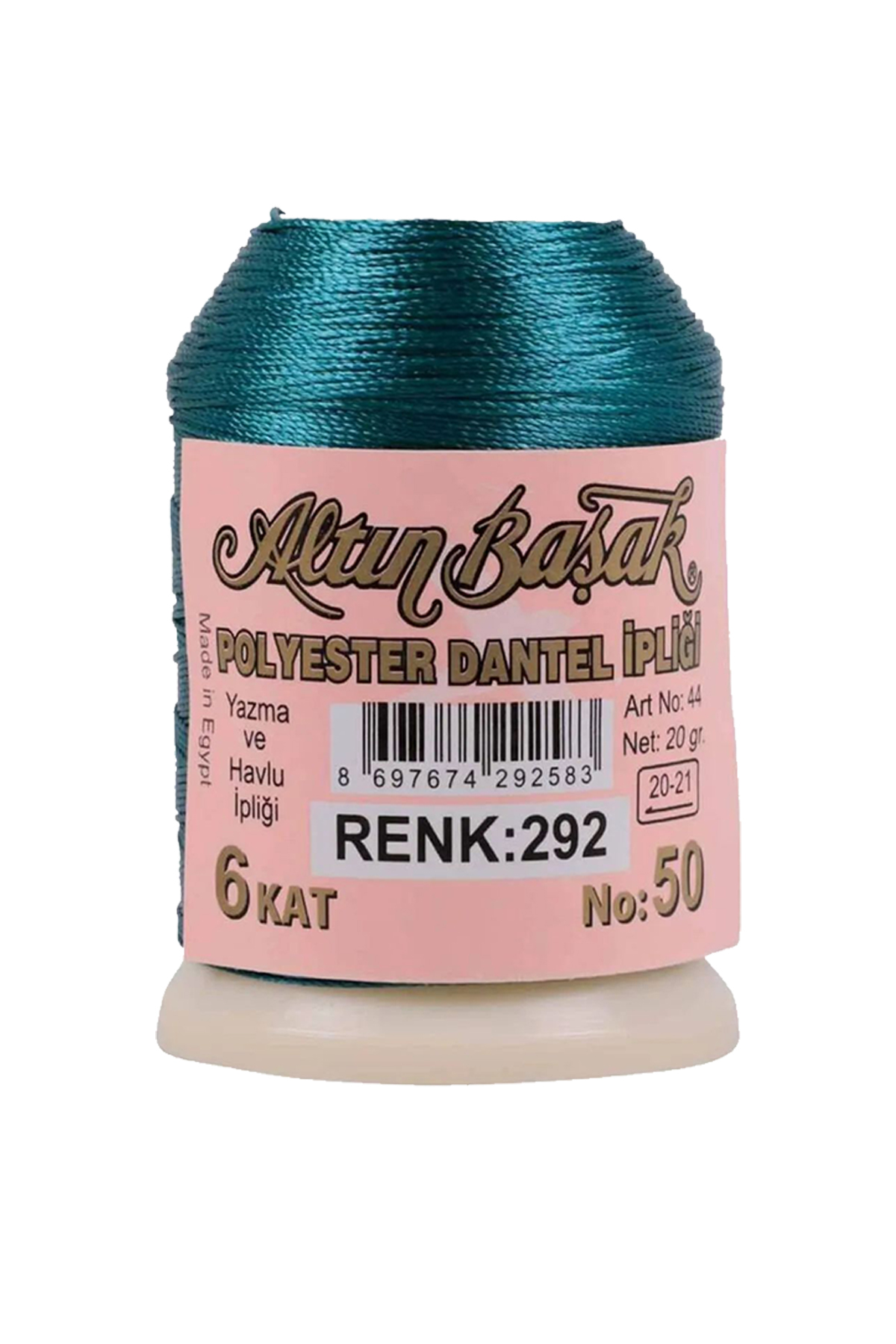 3 Adet Altınbaşak Oya ve Dantel İpi 20 gr - No: 650 - 025 - 292
