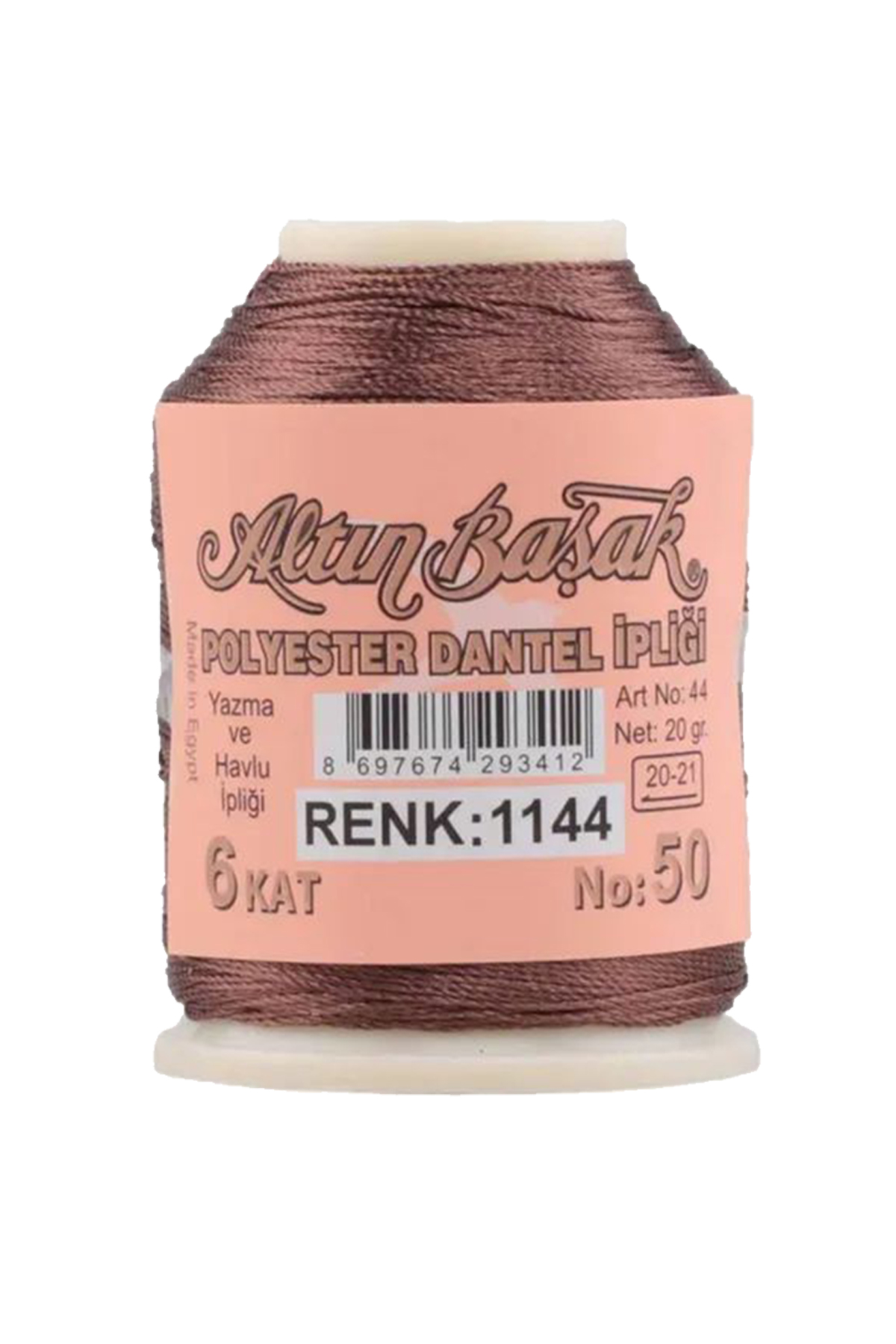 3 Adet Altınbaşak Oya ve Dantel İpi 20 gr - No: 1144