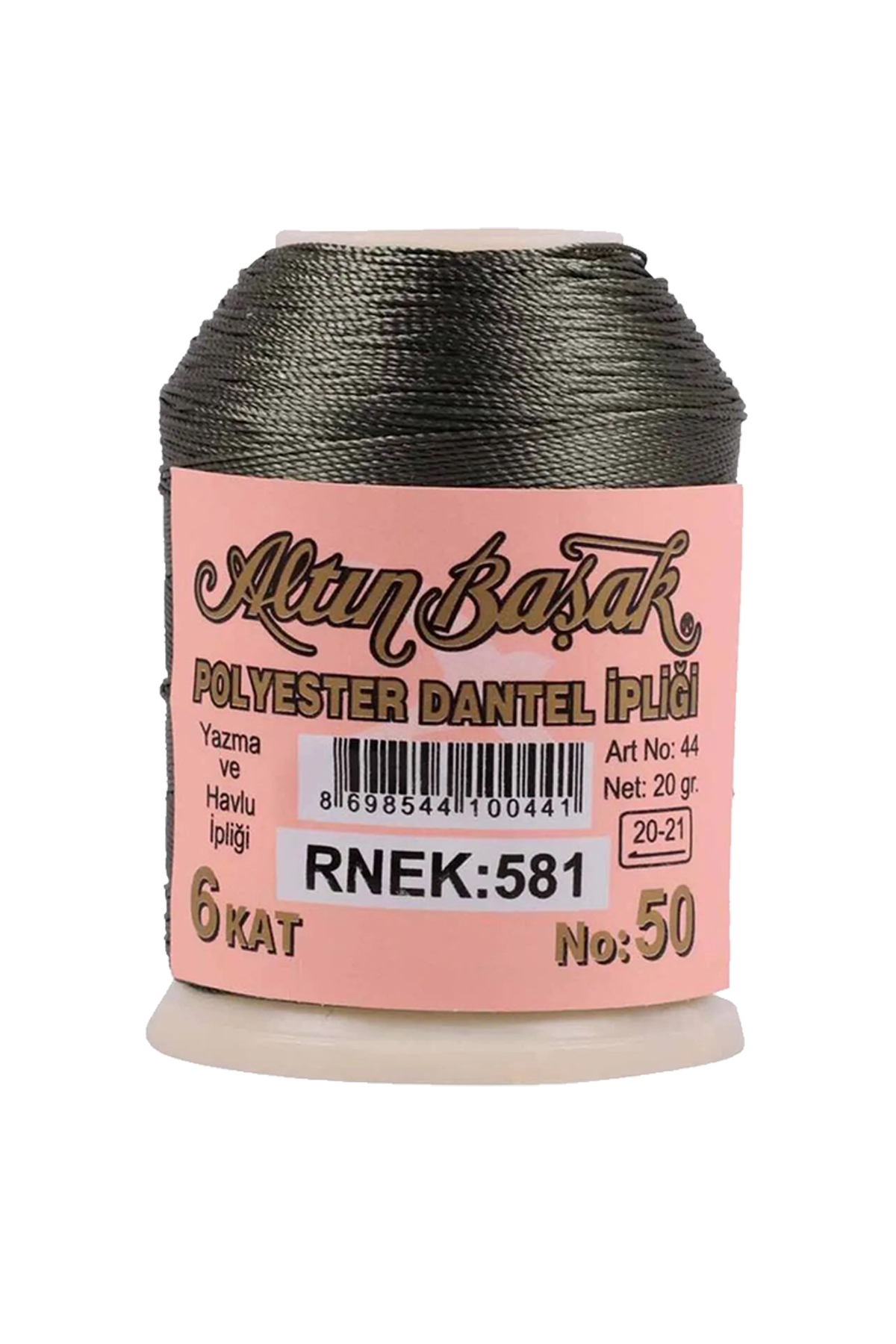 3 Adet Altınbaşak Oya ve Dantel İpi 20 gr - No: 581