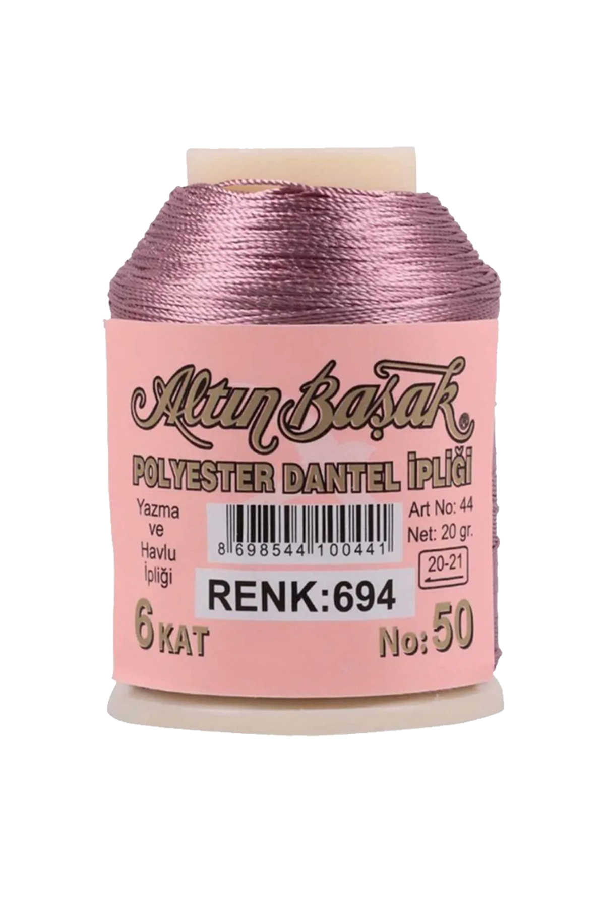 3 Adet Altınbaşak Oya ve Dantel İpi 20 gr - No: 694