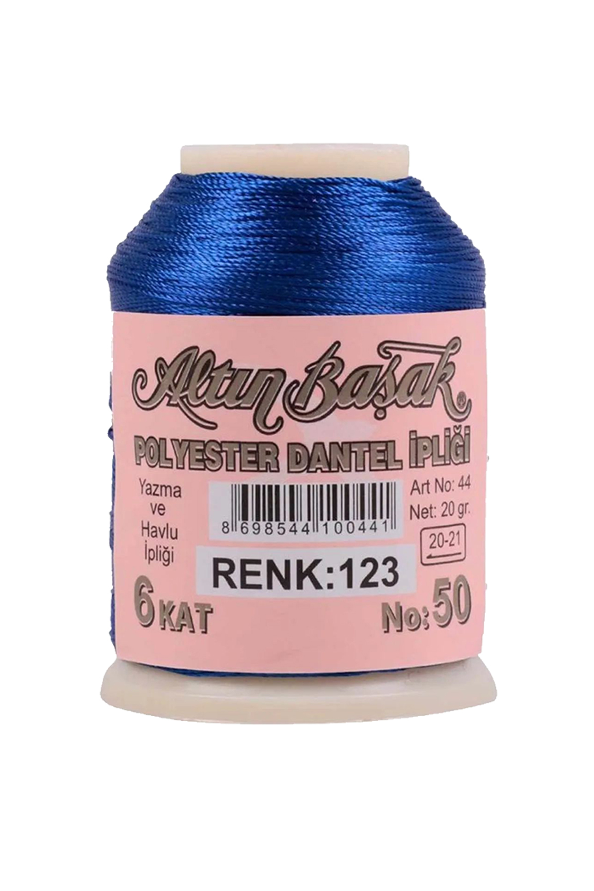 3 Adet Altınbaşak Oya ve Dantel İpi 20 gr - No: BEYAZ - 520 - 123