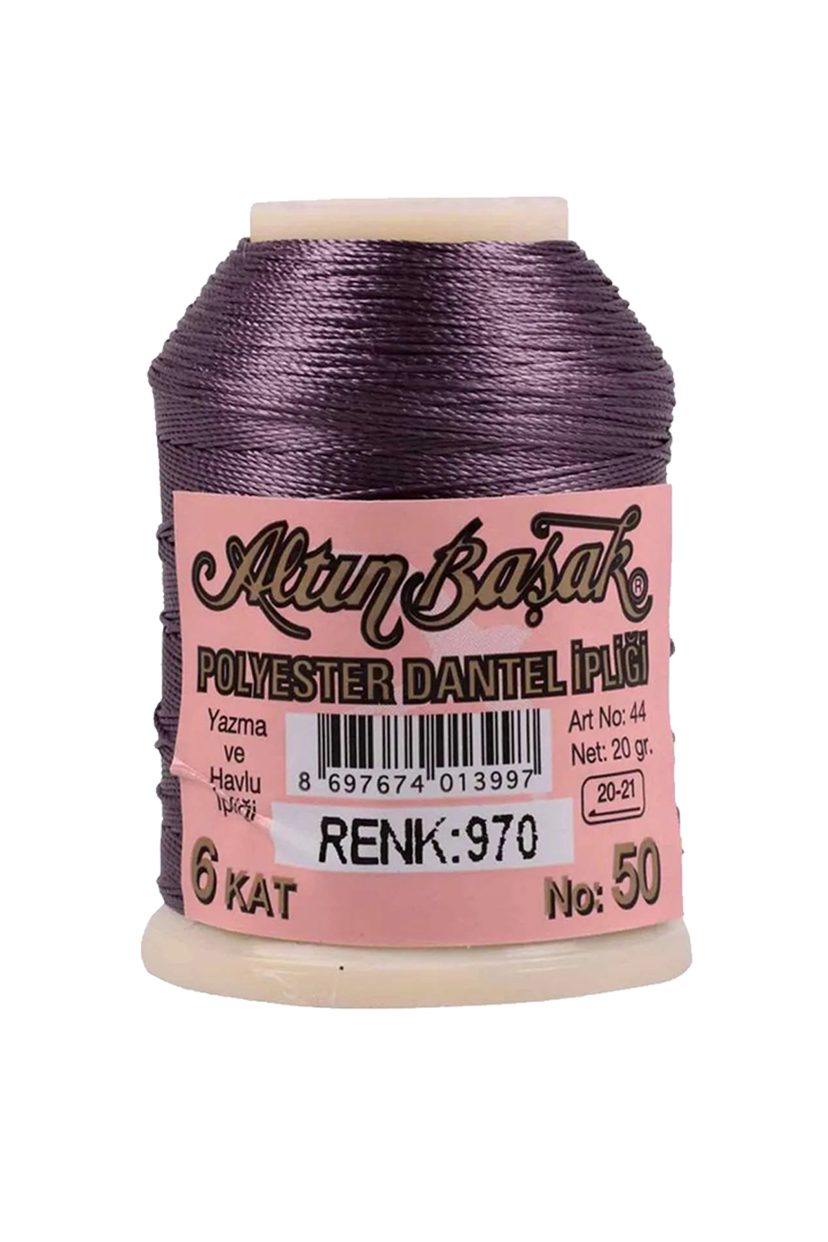3 Adet Altınbaşak Oya ve Dantel İpi 20 gr - No: 970