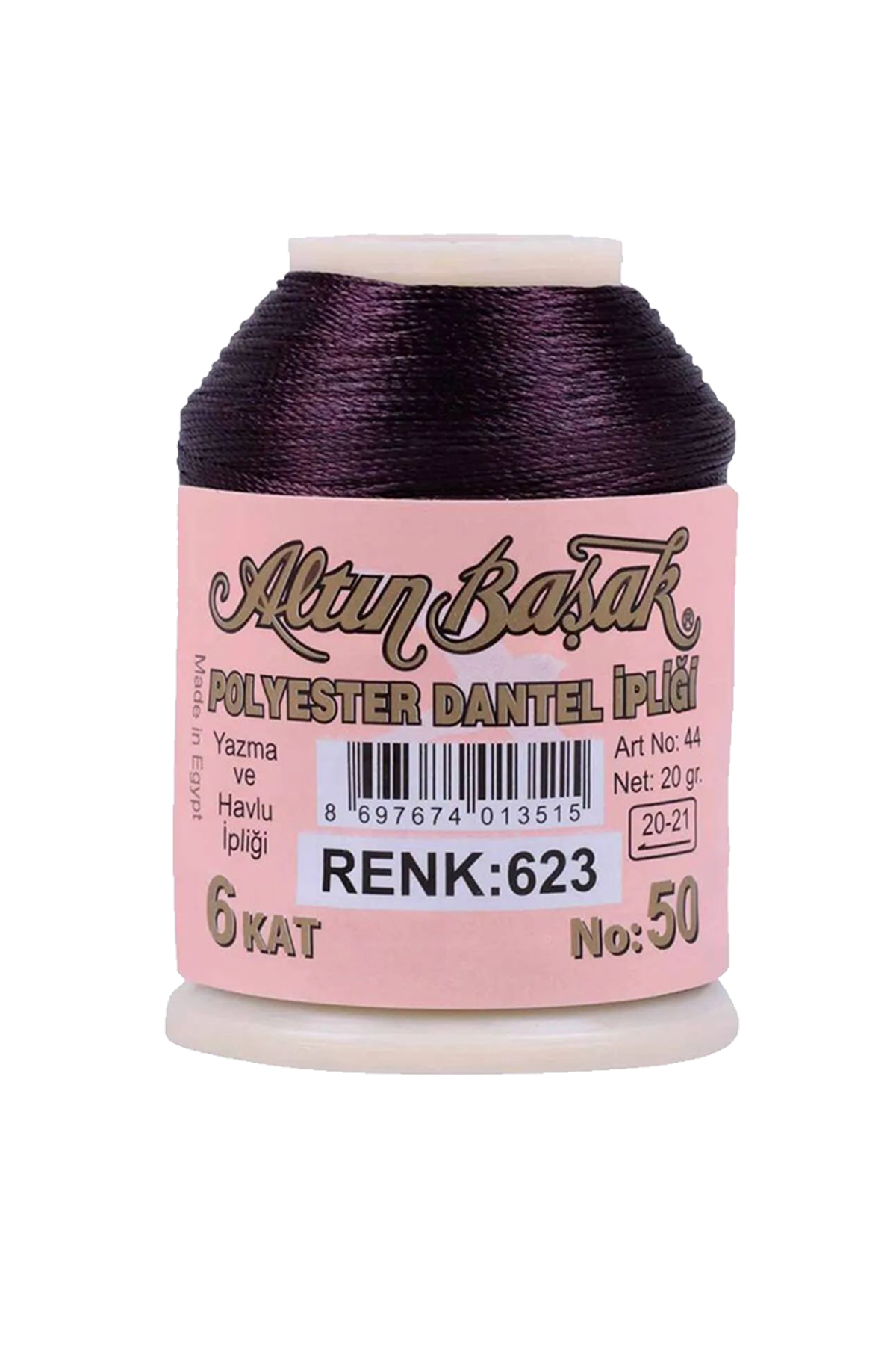 3 Adet Altınbaşak Oya ve Dantel İpi 20 gr - No: 623
