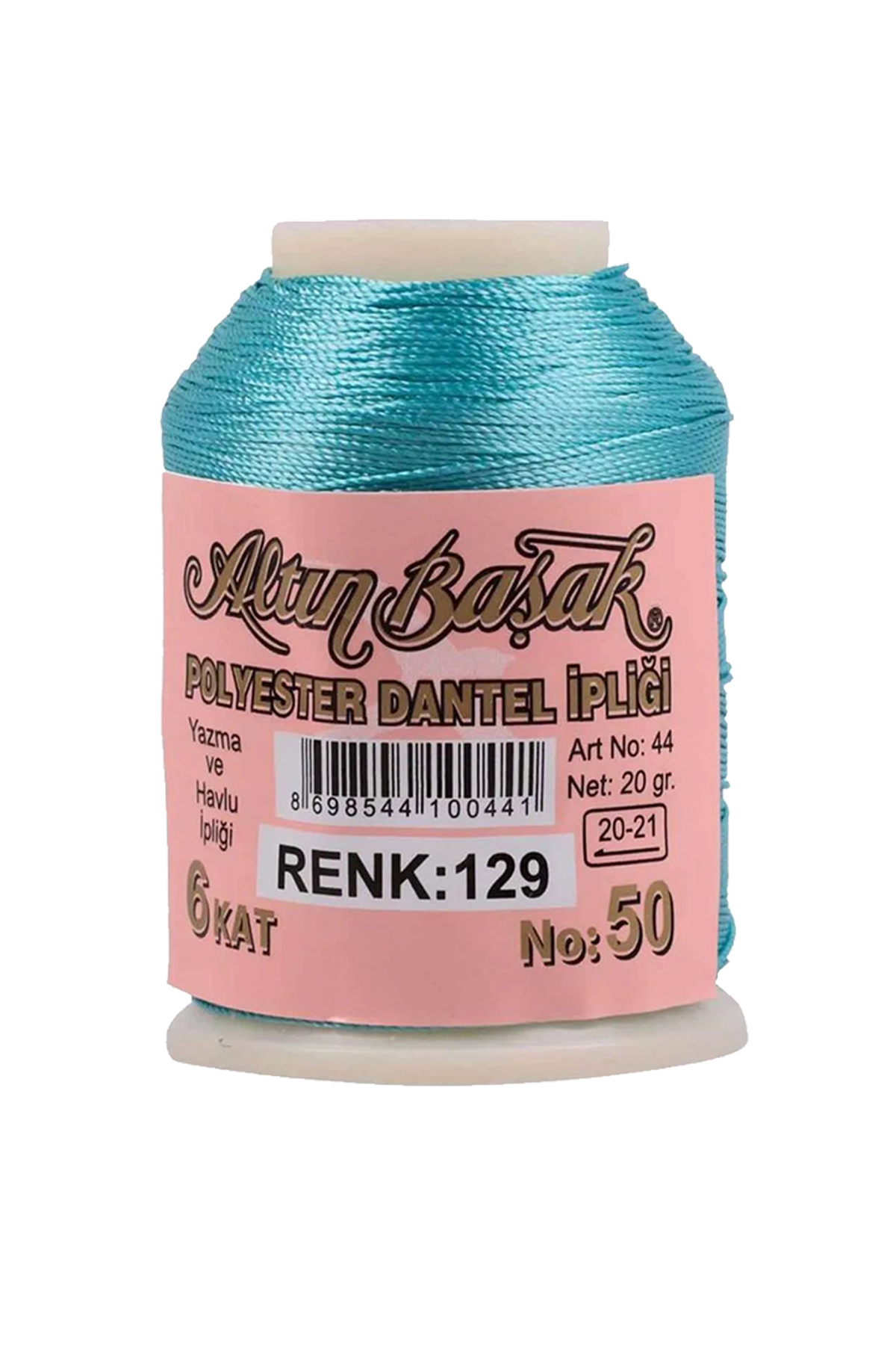 3 Adet Altınbaşak Oya ve Dantel İpi 20 gr - No: 397 - 020 - 129