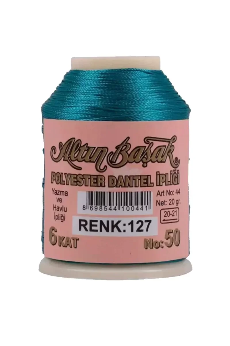 3 Adet Altınbaşak Oya ve Dantel İpi 20 gr - Royaleks - No: 044 - 