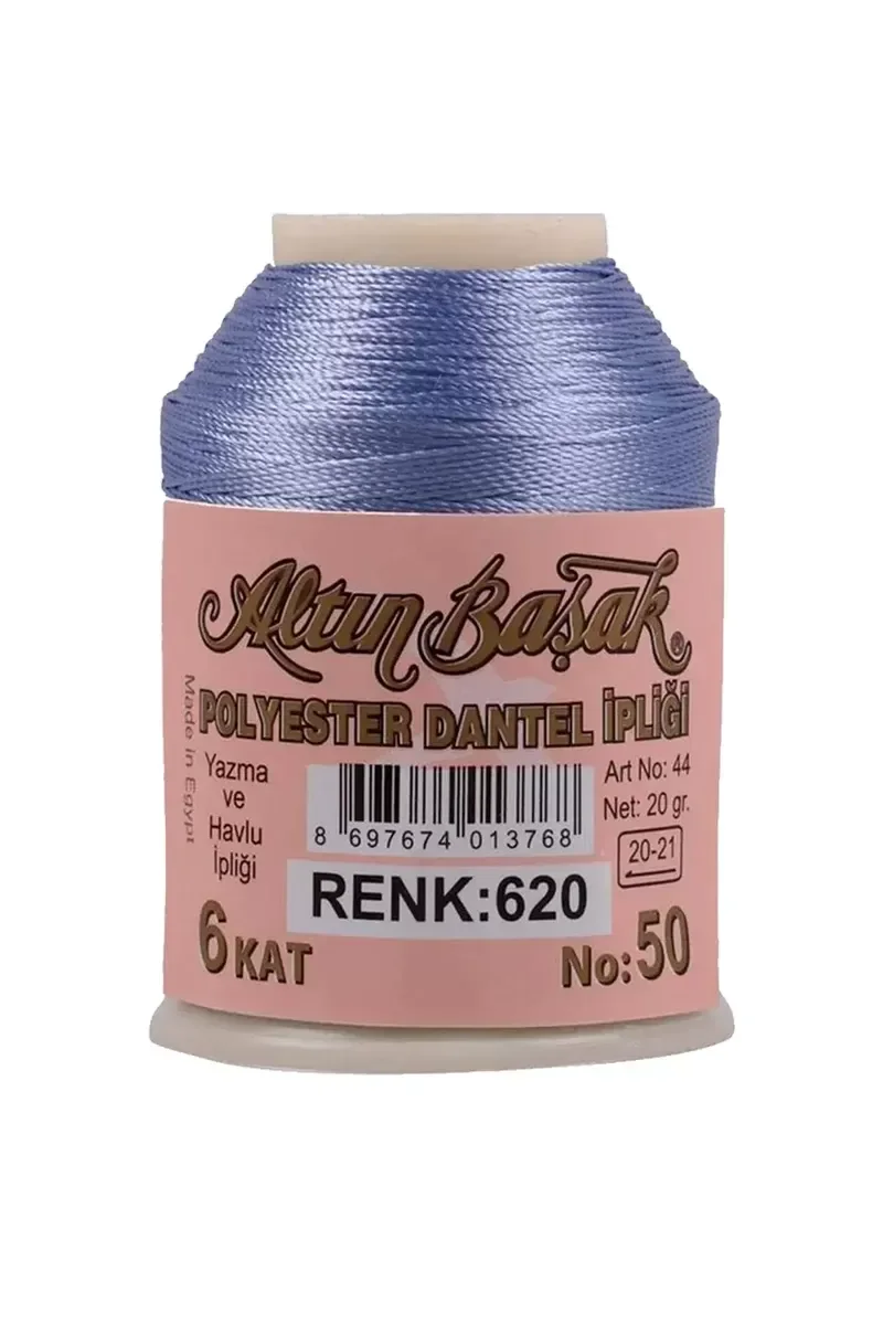 3 Adet Altınbaşak Oya ve Dantel İpi 20 gr - Royaleks - No: 045 - 