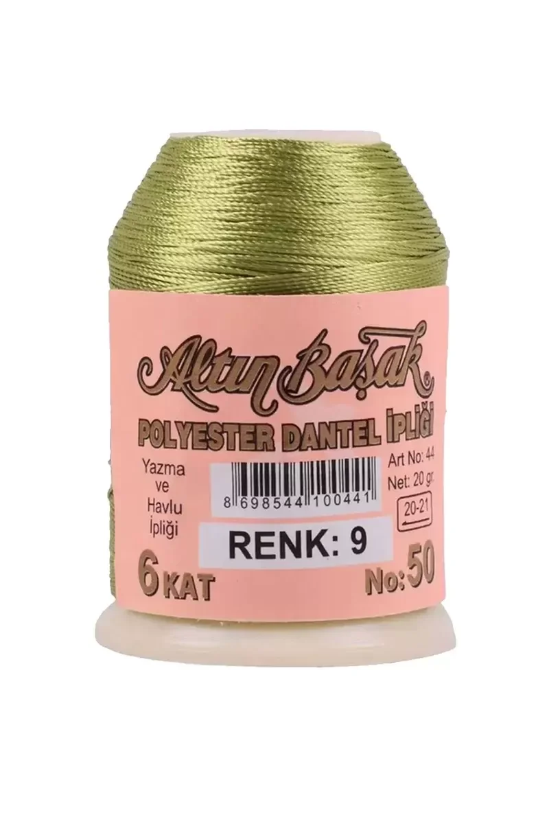 3 Adet Altınbaşak Oya ve Dantel İpi 20 gr - Royaleks - No: 142 - 