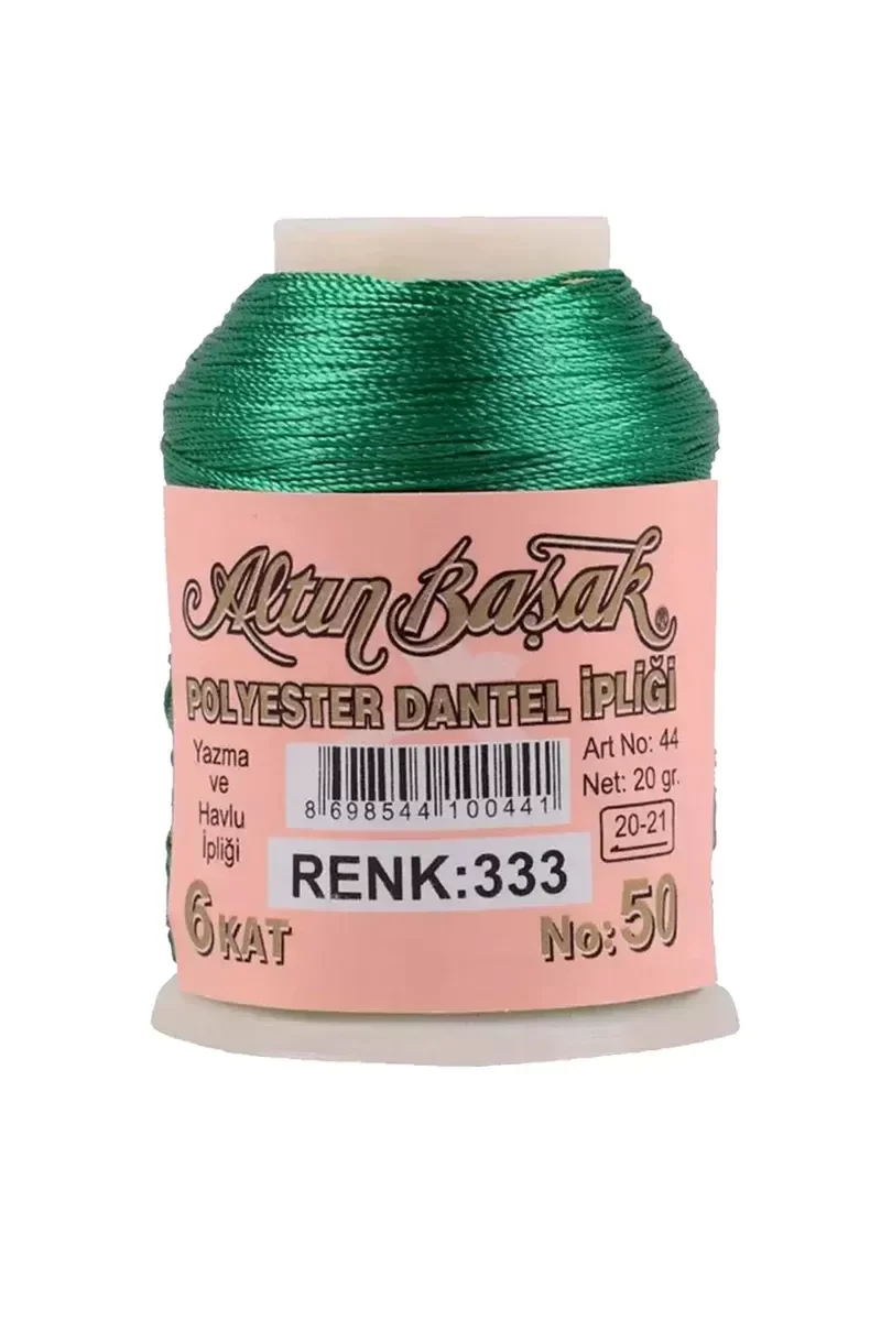 3 Adet Altınbaşak Oya ve Dantel İpi 20 gr - Royaleks - No: 045 - 